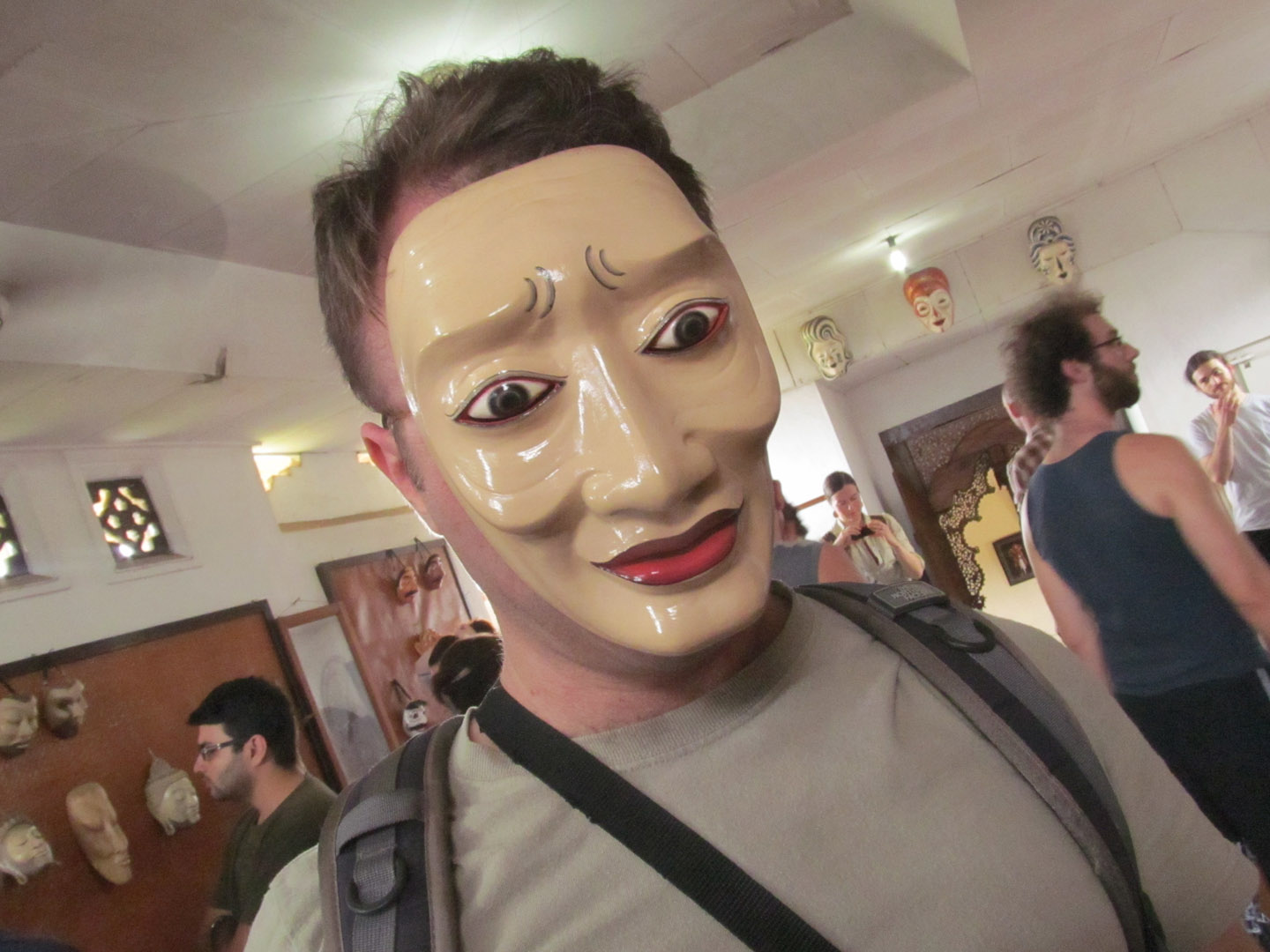 Me in a mask by I.B. Anom