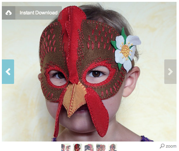 hen mask