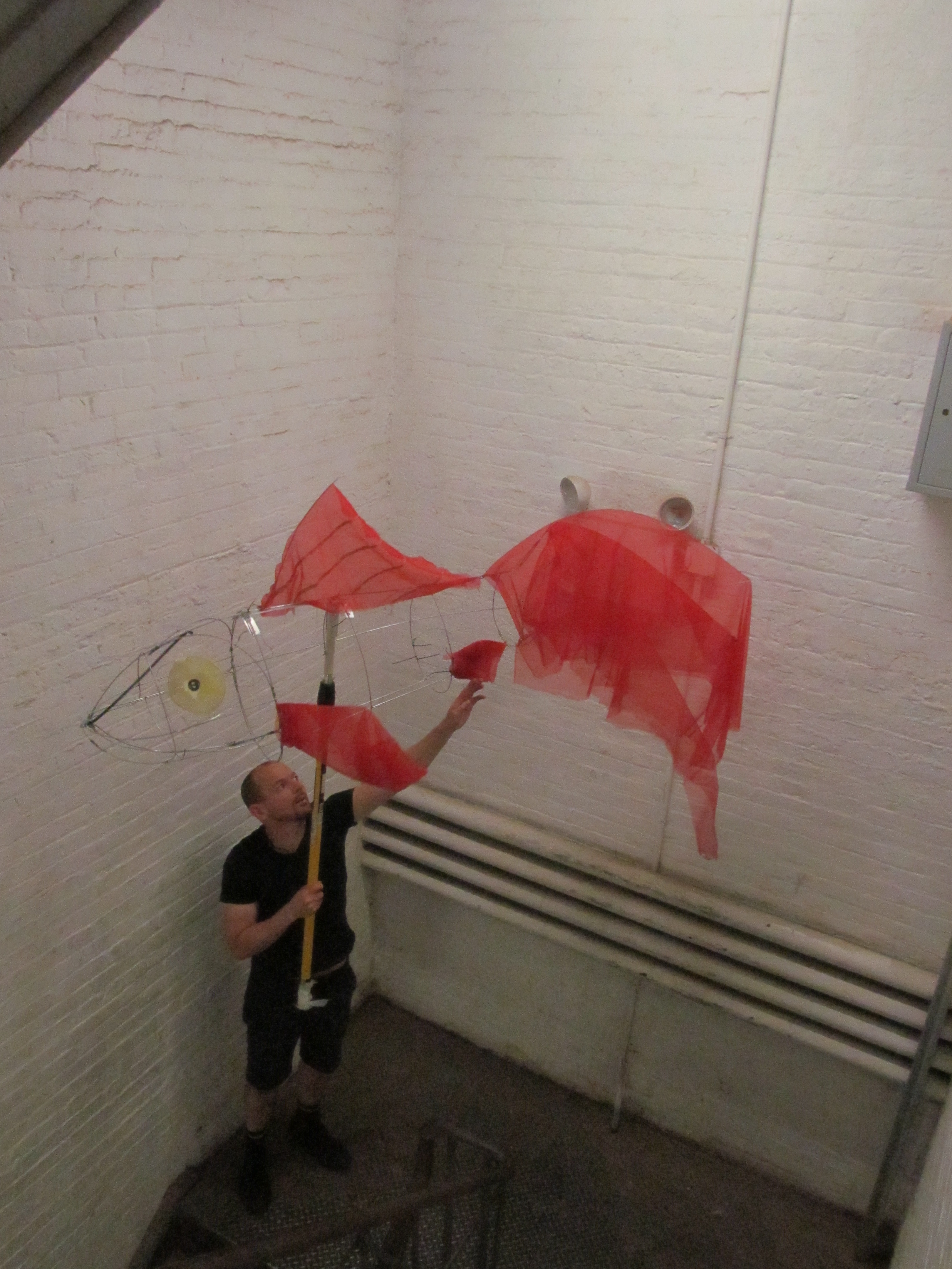 My first note was to make the fish bigger.